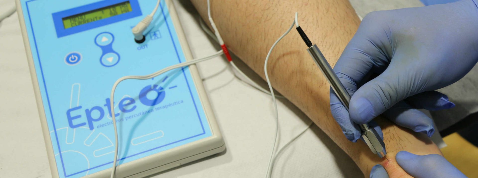 Usaremos todo tipo de electroterapia para tu rehabilitación